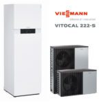 Viessmann, термопомпа Vitocal сплит water tank Vitocal 200-S AWBT-E-AC 221.C08