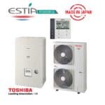 Toshiba, термопомпа Estia split Powerful HWS-P805HR-E+HWS-P805XWHT9-E